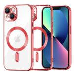 Coque Techsuit Luxury Crystal MagSafe pour iPhone 13 - Red