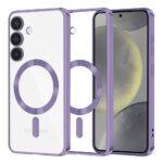 Coque Techsuit Luxury Crystal MagSafe pour Samsung Galaxy S24 - Light Purple