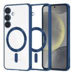 Coque Techsuit Luxury Crystal MagSafe pour Samsung Galaxy S24 - Deep Blue