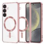 Coque Techsuit Luxury Crystal MagSafe pour Samsung Galaxy S24 - Pink