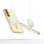 Coque Techsuit Luxury Crystal MagSafe pour Samsung Galaxy S25 Edge - Gold – Image 2
