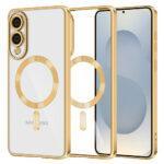 Coque Techsuit Luxury Crystal MagSafe pour Samsung Galaxy S25 Edge - Gold