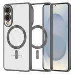 Coque Techsuit Luxury Crystal MagSafe pour Samsung Galaxy S25 Edge - Black