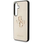 Coque Guess Hardcase 4G Grained Big Logo pour Samsung Galaxy S25 - Beige – Image 5
