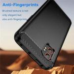 Coque Techsuit Carbon Silicone pour Samsung Galaxy Xcover7 Pro - Black – Image 5