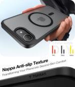 Coque Torras Guardian Magnetic Series pour iPhone 16e - Black – Image 3