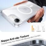 Coque Torras Guardian Magnetic Series pour iPhone 16e - Clear – Image 4