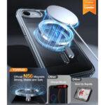 Coque Torras Guardian Magnetic Series pour iPhone 16e - Clear – Image 5