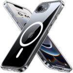 Coque Torras Guardian Magnetic Series pour iPhone 16e - Clear