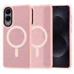 Coque Techsuit HaloFrost MagSafe Series pour Samsung Galaxy S25 Edge - Dreamy Pink