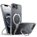 Coque Torras Ostand Spin MagSafe Series pour iPhone 16e - Clear