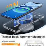 Coque Torras OriginFit-Mag Series pour iPhone 16e - Clear – Image 5