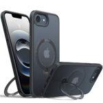 Coque Torras Ostand Spin MagSafe Series pour iPhone 16e - Black