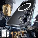 Coque Torras Pstand MagSafe pour Samsung Galaxy S25 Plus - Clear – Image 5