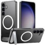 Coque Torras Pstand MagSafe pour Samsung Galaxy S25 Plus - Clear