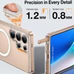 Coque Torras Pstand MagSafe pour Samsung Galaxy S25 Ultra - Clear – Image 5