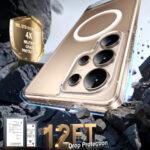 Coque Torras Pstand MagSafe pour Samsung Galaxy S25 Ultra - Clear – Image 3