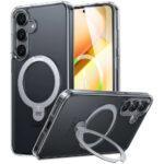 Coque Torras Ostand Spin MagSafe Series pour Samsung Galaxy S25 Plus - Clear