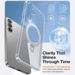 Coque Torras Ostand MagSafe Series pour Samsung Galaxy S25 Plus - Clear – Image 6