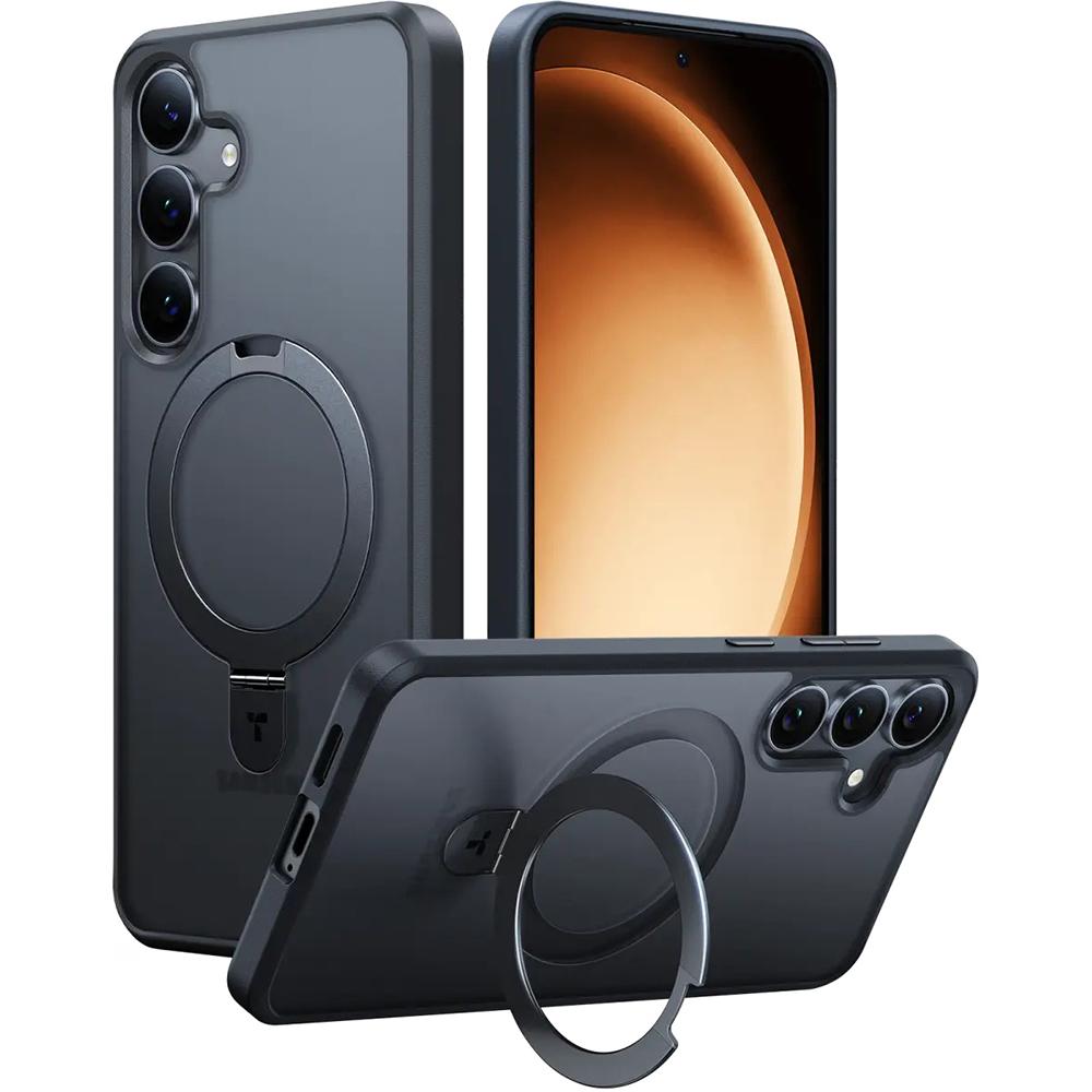 2177341 Coque Torras Ostand MagSafe Series pour Samsung Galaxy S25 Plus - Black – Image 1