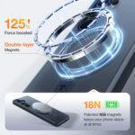 Coque Torras Ostand MagSafe Series pour Samsung Galaxy S25 Plus - Black – Image 4