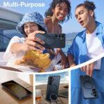 Coque Torras Ostand MagSafe Series pour Samsung Galaxy S25 - Black – Image 5