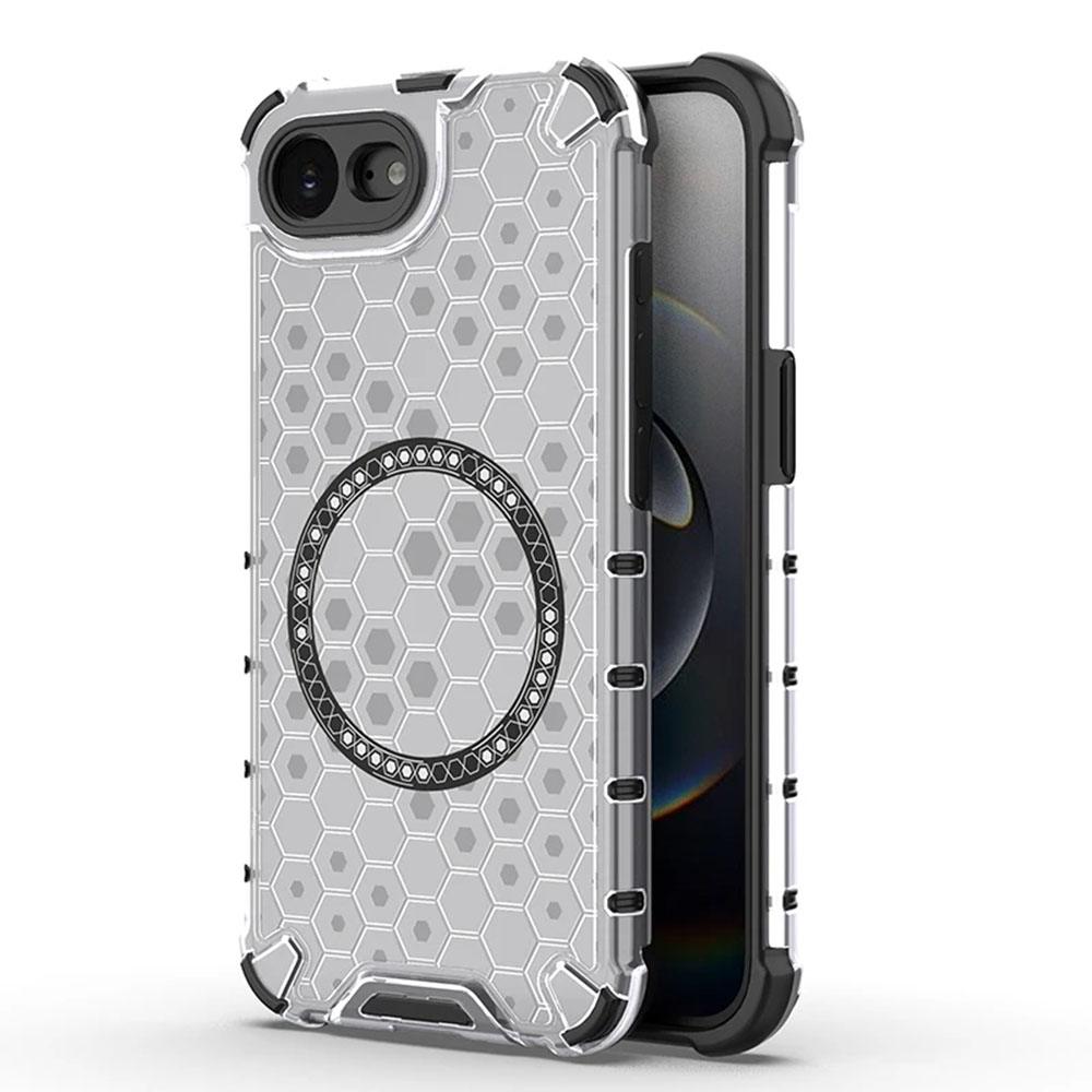2177563 Coque Techsuit HoneyComb Shield MagSafe pour iPhone 16e - White – Image 1