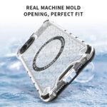 Coque Techsuit HoneyComb Shield MagSafe pour iPhone 16e - White – Image 6