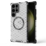 Coque Techsuit HoneyComb Shield MagSafe pour Samsung Galaxy S24 Ultra - White