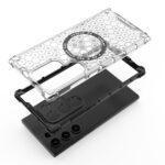 Coque Techsuit HoneyComb Shield MagSafe pour Samsung Galaxy S24 Ultra - White – Image 3