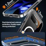 Coque Torras Diamond MagSafe Series pour Google Pixel 9a - Clear – Image 3