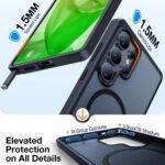 Coque Torras Guardian Magnetic Series pour Samsung Galaxy S25 Ultra - Clear – Image 5