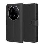 Étui portefeuille Techsuit Leather Folio pour Xiaomi 15 Ultra - Black