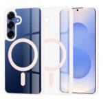 Coque Techsuit MagSafe Pro pour Samsung Galaxy S25 - Nude Pink