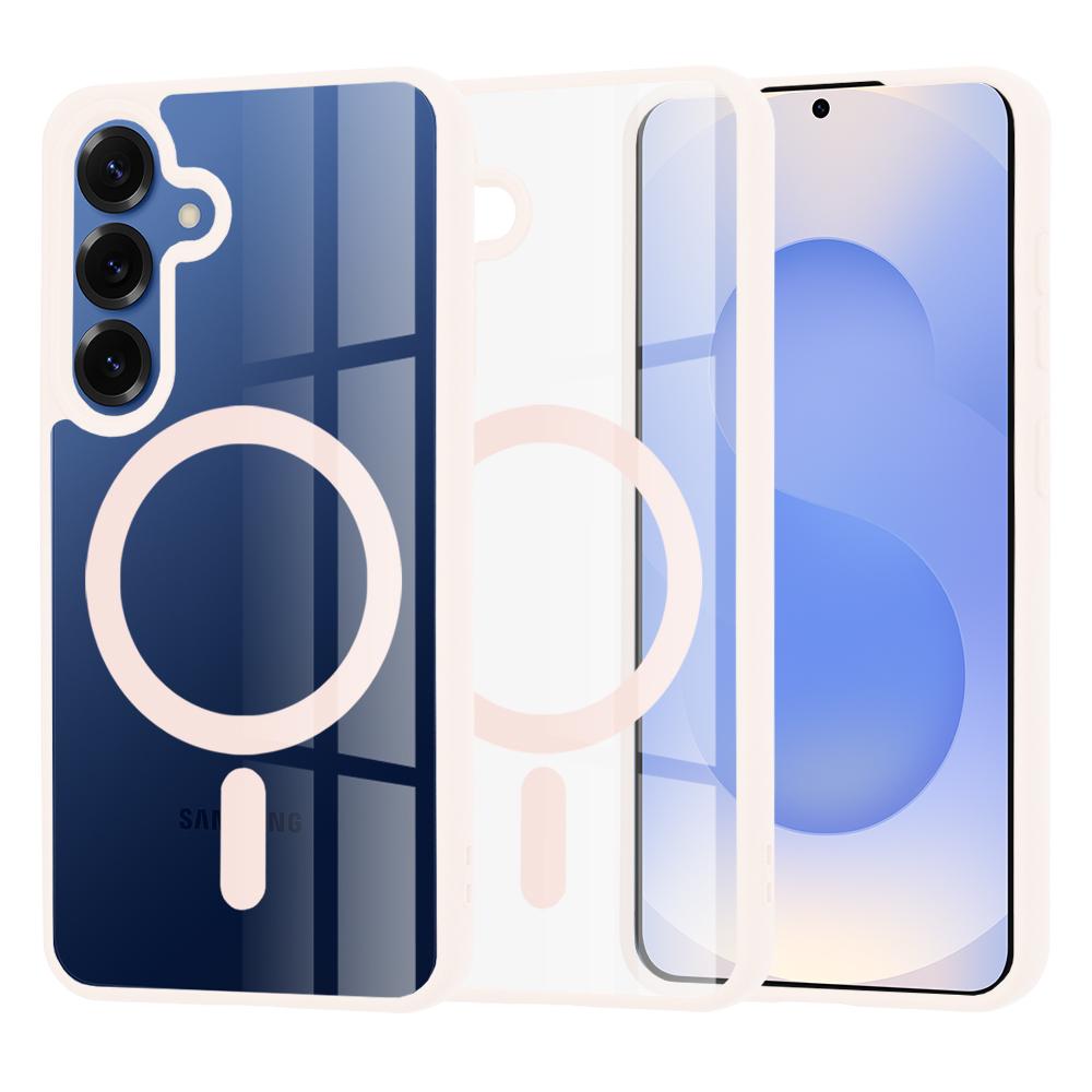 2185003 Coque Techsuit MagSafe Pro pour Samsung Galaxy S25 - Nude Pink – Image 1