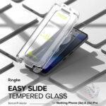 Lot de 2 protections d'écran Ringke Easy Slide Tempered Glass pour Nothing Phone (3a) / (3a) Pro - Clear – Image 3