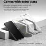 Lot de 2 protections d'écran Ringke Easy Slide Tempered Glass pour Nothing Phone (3a) / (3a) Pro - Clear – Image 4