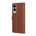 Étui portefeuille Techsuit Leather Folio pour Samsung Galaxy S25 Edge - Brown – Image 5