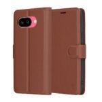 Étui portefeuille Techsuit Leather Folio pour Google Pixel 9a - Brown