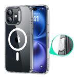 Coque MagSafe ESR Classic Hybrid HaloLock avec contrôle caméra pour iPhone 16 - Clear