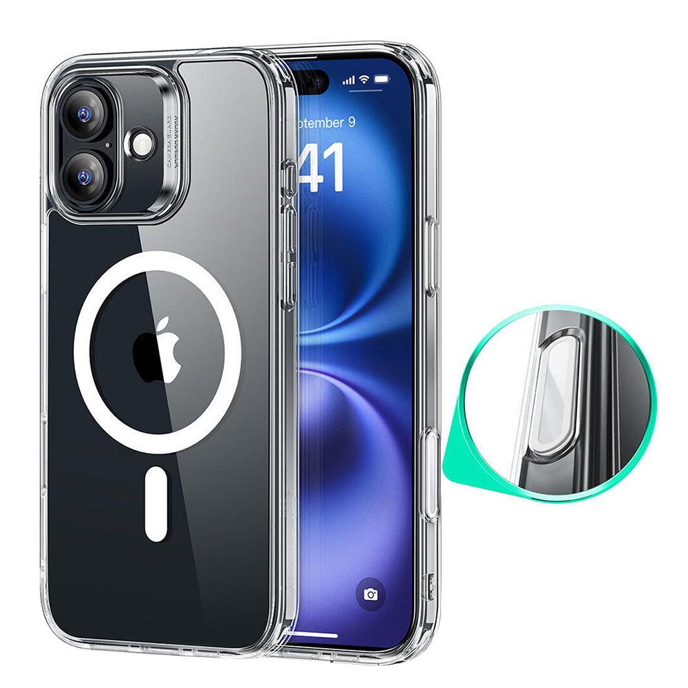 2205007 Coque MagSafe ESR Classic Hybrid HaloLock avec contrôle caméra pour iPhone 16 - Clear – Image 1