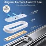 Coque MagSafe ESR Classic Hybrid HaloLock avec contrôle caméra pour iPhone 16 Pro - Frosted Black – Image 4