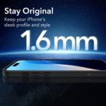 Coque MagSafe ESR Classic Hybrid HaloLock avec contrôle caméra pour iPhone 16 Pro - Clear Black – Image 4