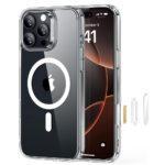 Coque MagSafe ESR Classic Hybrid HaloLock avec contrôle caméra pour iPhone 16 Pro - Clear