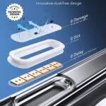 Coque MagSafe ESR Classic Hybrid HaloLock avec contrôle caméra pour iPhone 16 Pro Max - Frosted Black – Image 4