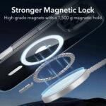 Coque MagSafe ESR Classic Hybrid HaloLock avec contrôle caméra pour iPhone 16 Pro Max - Frosted Black – Image 2