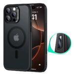 Coque MagSafe ESR Classic Hybrid HaloLock avec contrôle caméra pour iPhone 16 Pro Max - Frosted Black