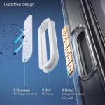 Coque MagSafe ESR Classic Hybrid HaloLock avec contrôle caméra pour iPhone 16 Plus - Clear – Image 3