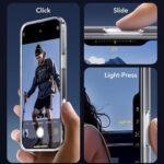 Coque MagSafe ESR Classic Hybrid HaloLock avec contrôle caméra pour iPhone 16 Plus - Clear – Image 5