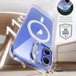 Coque MagSafe ESR Classic Hybrid HaloLock Kickstand pour iPhone 16 Plus - Clear – Image 5